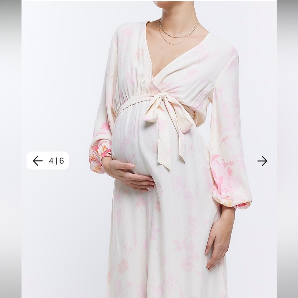 HP🎉🎉NWOT River Island in other words Floral Maxi - Picture 3 of 14